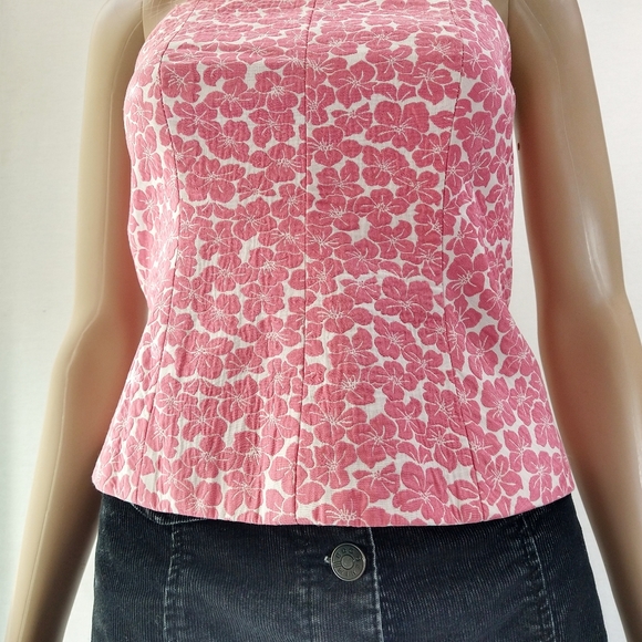 Y2K Floral Cami Tank Top Spotlight Size XL - Picture 4 of 10